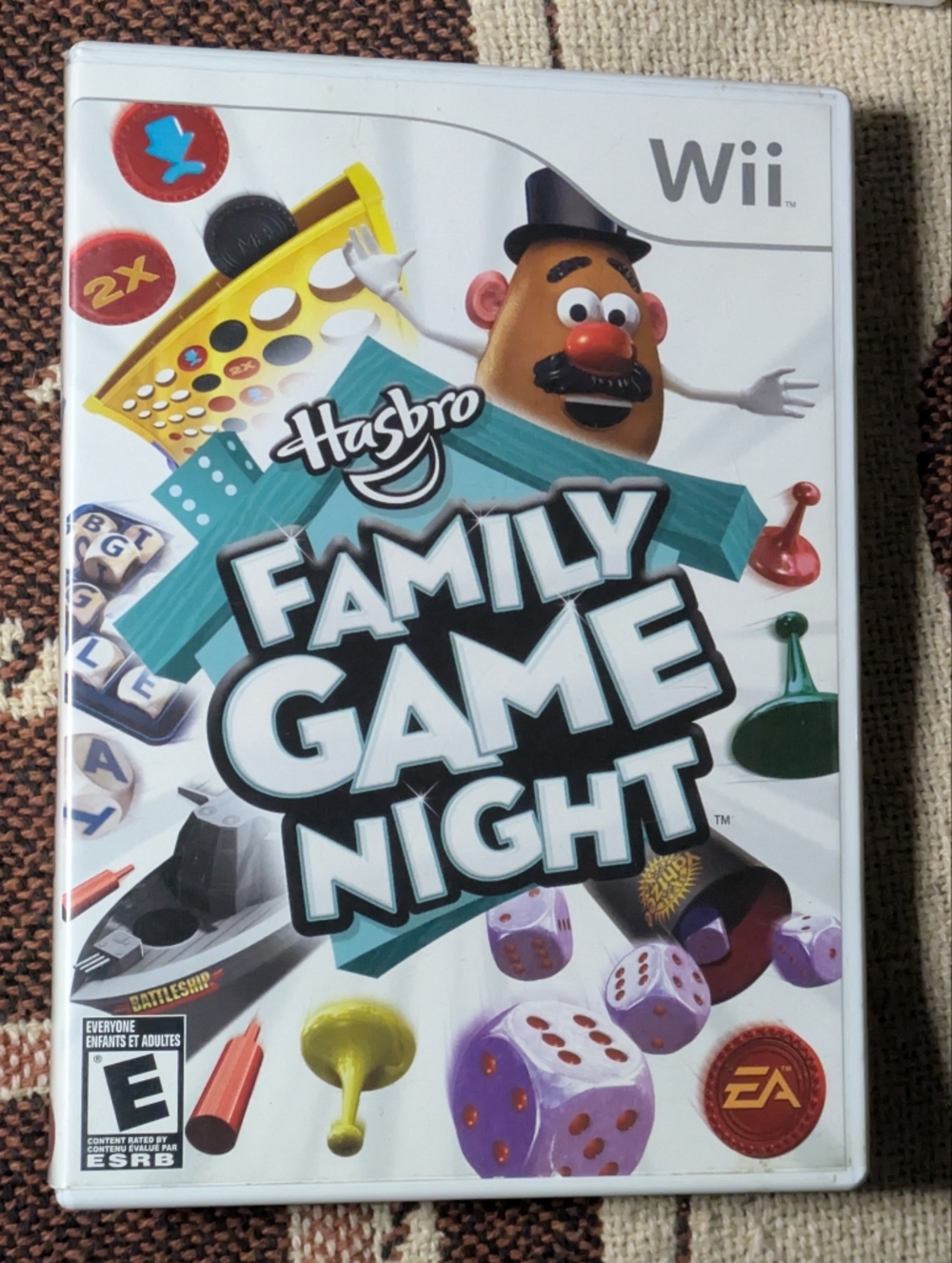 Hasbro Family Game Night 🔥 Nintendo WII Complete Game In Box | VG